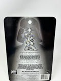 Hasbro Star Wars Silver Anniversary 2002 Silver R2-D2 Figure New