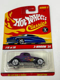 Hot Wheels Classics Series 2 3-Window ‘34 18/30 Purple
