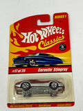 Hot Wheels Classic Series 1 Corvette Stingray 17/25 Orange