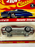 Hot Wheels Classic Series 1 Corvette Stingray 17/25 Orange