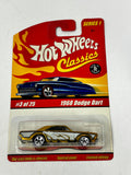 Hot Wheels Classic Series 1 1968 Dodge Dart 3/25 Gold
