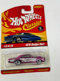 Hot Wheels Classic Series 1 1970 Dodge Dart 3/25 Pink