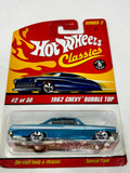 Hot Wheels Classics Series 2 1962 Chevy Bubble Top 2/30 Blue