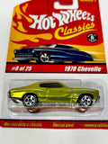 Hot Wheels Classics Series 1 1970 Chevy Chevelle in Spectraflame Green # 8 of 25