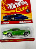 Hot Wheels Classic Series 1 1970 Chevelle 8/25 Green