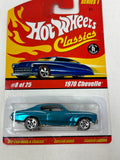 Hot Wheels Classic Series 1 1970 Chevelle 8/25 Blue