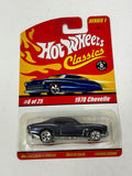 Hot Wheels Classic Series 1 1970 Chevelle 8/25 SF Black