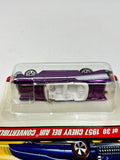 Hot Wheels Classics Series 2 1957 Chevy Bel Air Convertible 4/30 Purple
