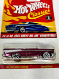 Hot Wheels Classics Series 2 1957 Chevy Bel Air Convertible 4/30 Pink