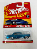 Hot Wheels Classic Series 1 1957 Chevy Bel Air 1/25 Blue