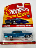 Hot Wheels Classic Series 1 1957 Chevy Bel Air 1/25 Blue