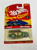 Hot Wheels Classic Series 1 1940’s Woodie 11/25 Green