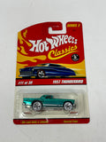 Hot Wheels Classics Series 2 1957 Thunderbird 11/30 Aqua