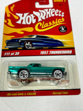 Hot Wheels Classics Series 2 1957 Thunderbird 11/30 Aqua