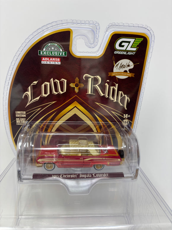 Greenlight Collectibles 1:64 Hobby Exclusive Low Rider 1963 Chevrolet Impala Lowrider GL-2020001