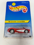 Hot Wheels 1996 ‘58 Corvette Convertible M&D Toys Limited Edition
