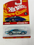 Hot Wheels Classic Series 1 1970 Dodge Dart 3/25 Blue