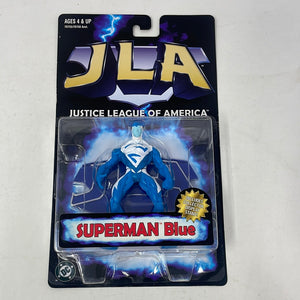 Justice League Of America JLA Superman Blue Figure Kenner