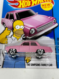 Hot Wheels 2015 HW City The Simpsons Family Car 56/250