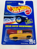 Hot Wheels Blue Card New Model Oscar Mayer Wienermobile 204