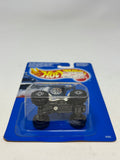 Hot Wheels 1990 Blue International Card Suzuki Quadracer