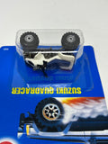 Hot Wheels 1990 Blue International Card Suzuki Quadracer