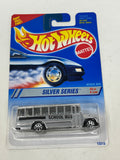 Hot Wheels 1995 Silver Series 4/4 School Bus #328