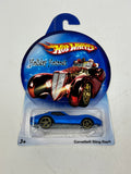 Hot Wheels 2007 Holiday Hotrods Corvette Sting Ray Blue