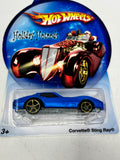 Hot Wheels 2007 Holiday Hotrods Corvette Sting Ray Blue