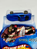 Hot Wheels 2007 Holiday Hotrods Corvette Sting Ray Blue