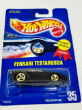 Hot Wheels 1991 Gold Medal Speed Ferrari Testarossa #35