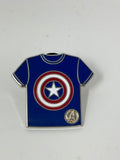 Disney Hidden Mickey Mystery 2024 Marvel Avengers T-Shirt Captain America Pin 1/5