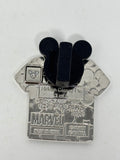 Disney Hidden Mickey Mystery 2024 Marvel Avengers T-Shirt Captain America Pin 1/5