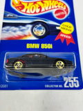 1991 Hot Wheels Diecast #255 BMW 850i 1:64