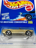 Hot Wheels 1996 ‘65 Mustang Convertible #455 Gold