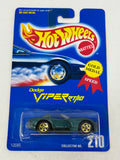 Hot Wheels 1991 Gold Medal Speed Dodge Viper RT/10 #210 Green 5Spk