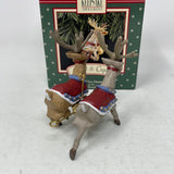 Hallmark Keepsake Ornament Santa and His Reindeer 3/5 Comet & Cupid 1992