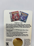 Pokémon Sapphire Limited Edition Collector’s Coin Kygore New