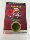 Pokémon Ruby Limited Edition Collector’s Coin Groudon New