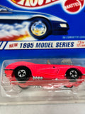 Hot Wheels 1995 New Model Series 3/12 ‘58 Corvette Coupe #341 Pink BW