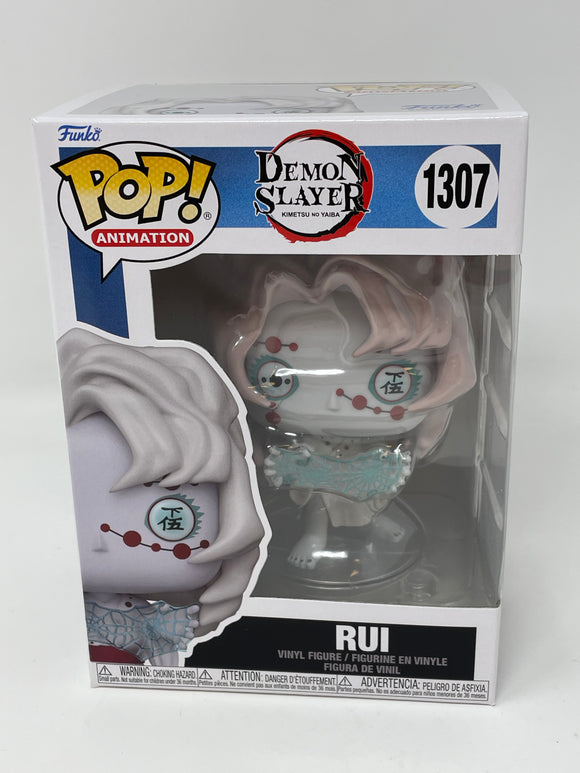 Funko Pop! Demon Slayer #1307 Rui Glow In The Dark - Edizione Esclusiva Gamestop, Collezionabile