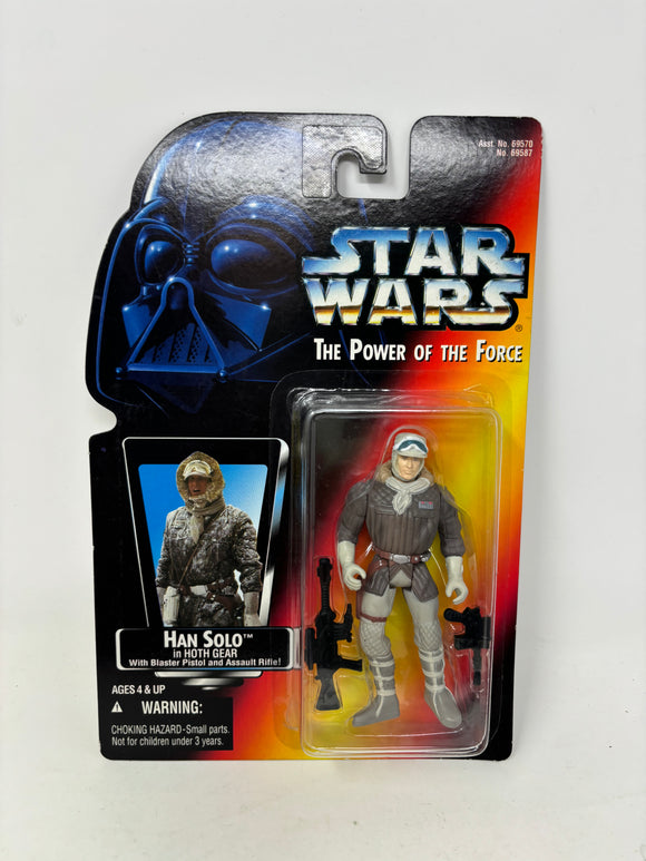 Kenner Star Wars Power Of The Force Han Solo (Hoth Gear) 1995 New