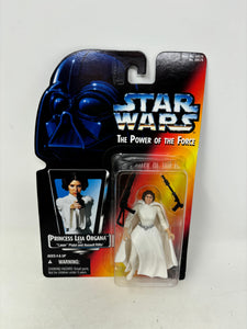 Kenner Star Wars The Power of the Force Princess Leia Organa with Laser Pistol and Assault Rifle