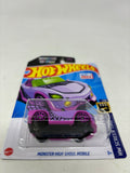 Hot Wheels 2024 HW Screen Time 1/10 Monster High  Ghoul Mobile 3/250 Purple