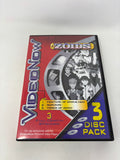 Video Now Zoids 3 Episodes/Discs “Festival of Brave Men” “Survival” & “Track of Zero”