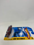 Hot Wheels 2007 New Models ‘69 Ford Mustang 4/36 004/180 Burgundy