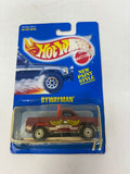 Hot Wheels 1990 Blue Card Bywayman 77 Dark Red