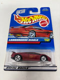 Hot Wheels 1998 Lamborghini Diablo 781 Burgundy