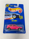Hot Wheels 1990 Speed Points VW Golf 183 Pink