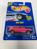 Hot Wheels 1990 Speed Points VW Golf 183 Pink